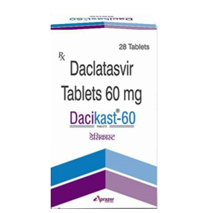 Daclatasvir упаковка